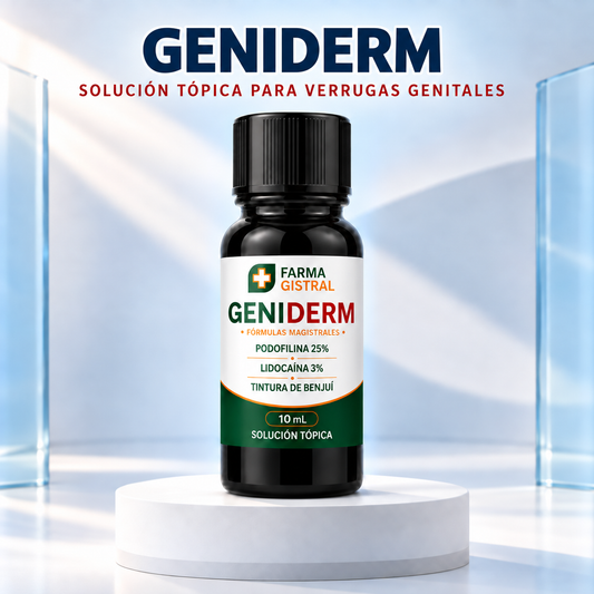 GENIDERM (SOLUCIÓN TÓPICA PARA VERRUGAS GENITALES)